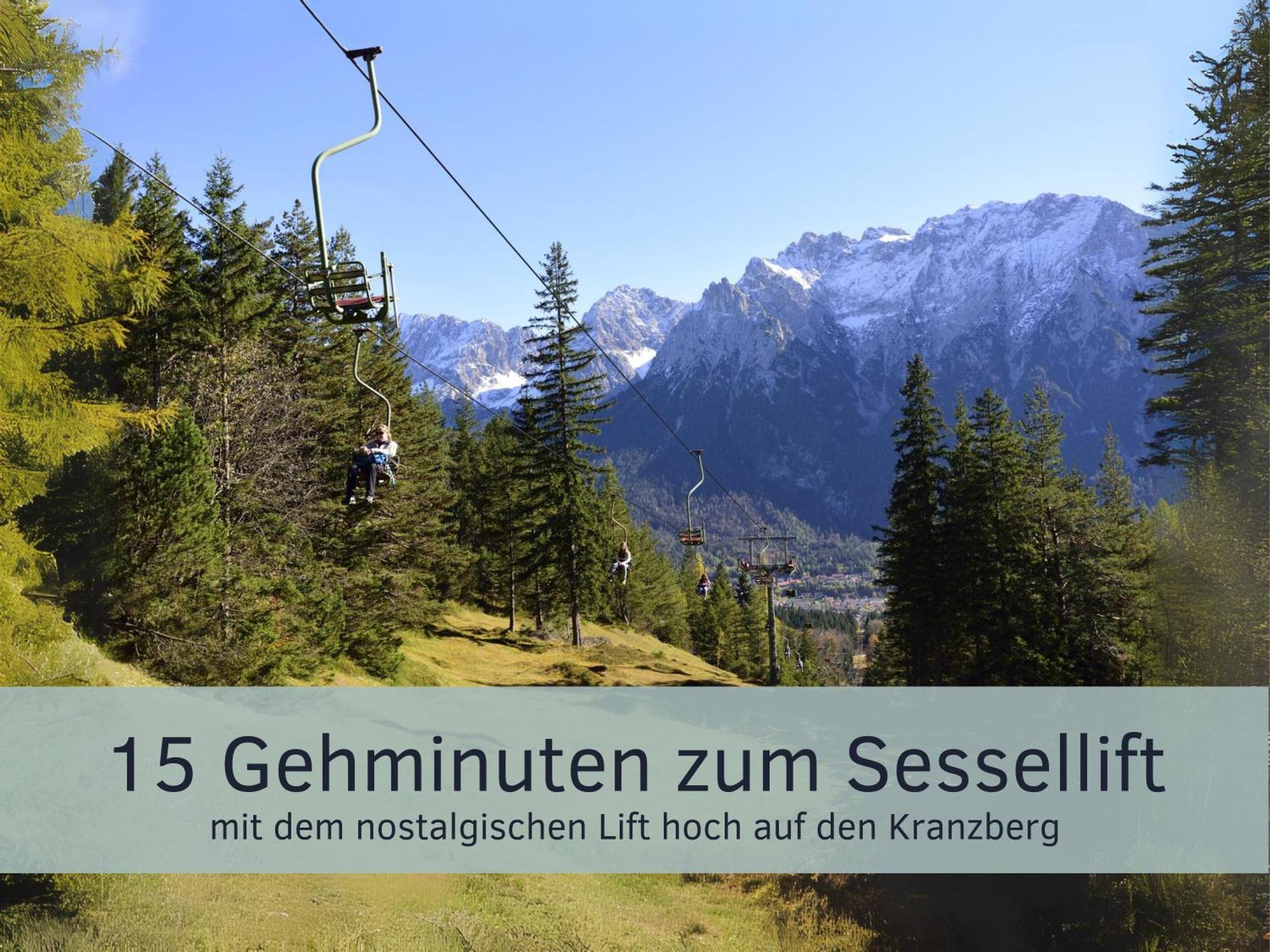 Die Karwendelsuite - 5 Sterne Fewo Mit Bestem Bergblick, Zentrumsnah & Ruhig Gelegen, Familienfreundlich Mittenwald Bagian luar foto