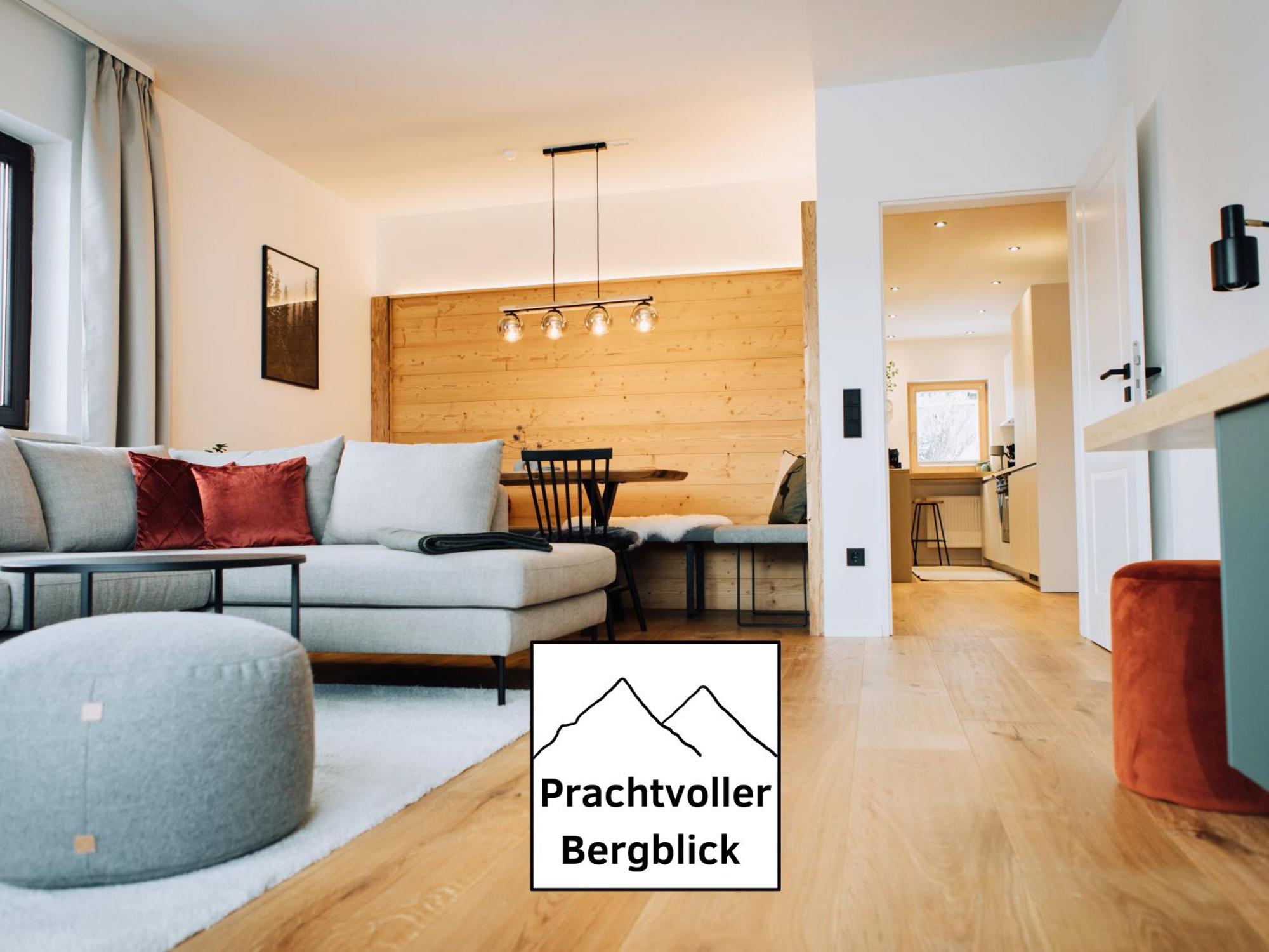 Die Karwendelsuite - 5 Sterne Fewo Mit Bestem Bergblick, Zentrumsnah & Ruhig Gelegen, Familienfreundlich Mittenwald Bagian luar foto